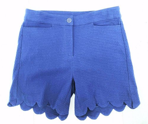 St. Johns Bay Scalloped Hem Short